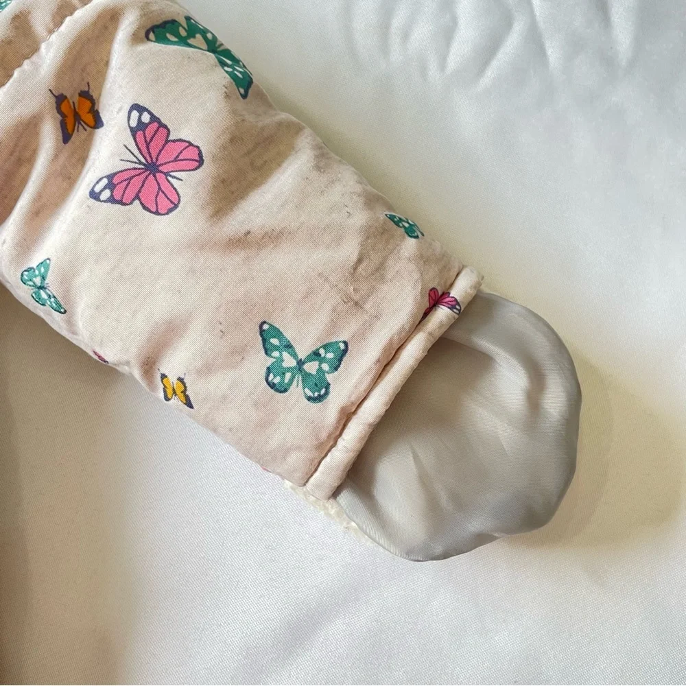 Oshkosh Bunting Snowsuit Size 6-9 months Muliticolor Butterflies
